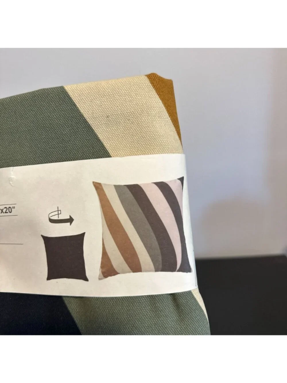 IKEA Parkgroe Pillow Cushion Cover 20x20